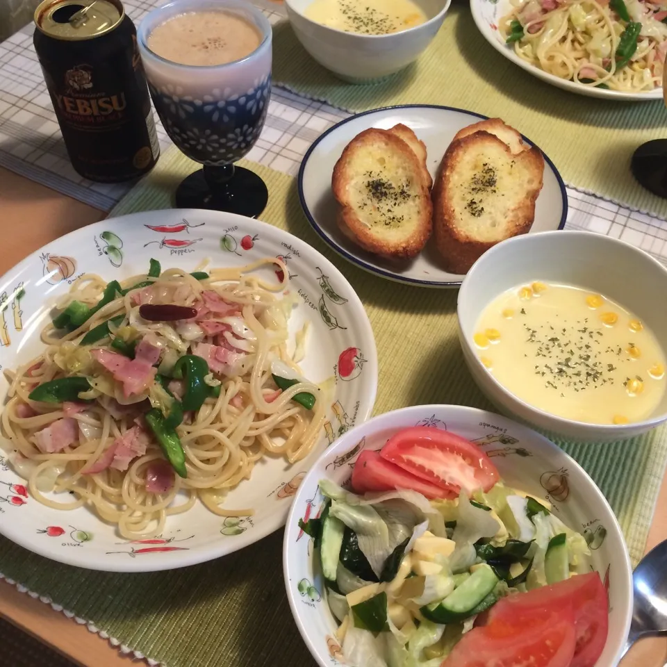 昨日の晩ご飯|こずこずさん