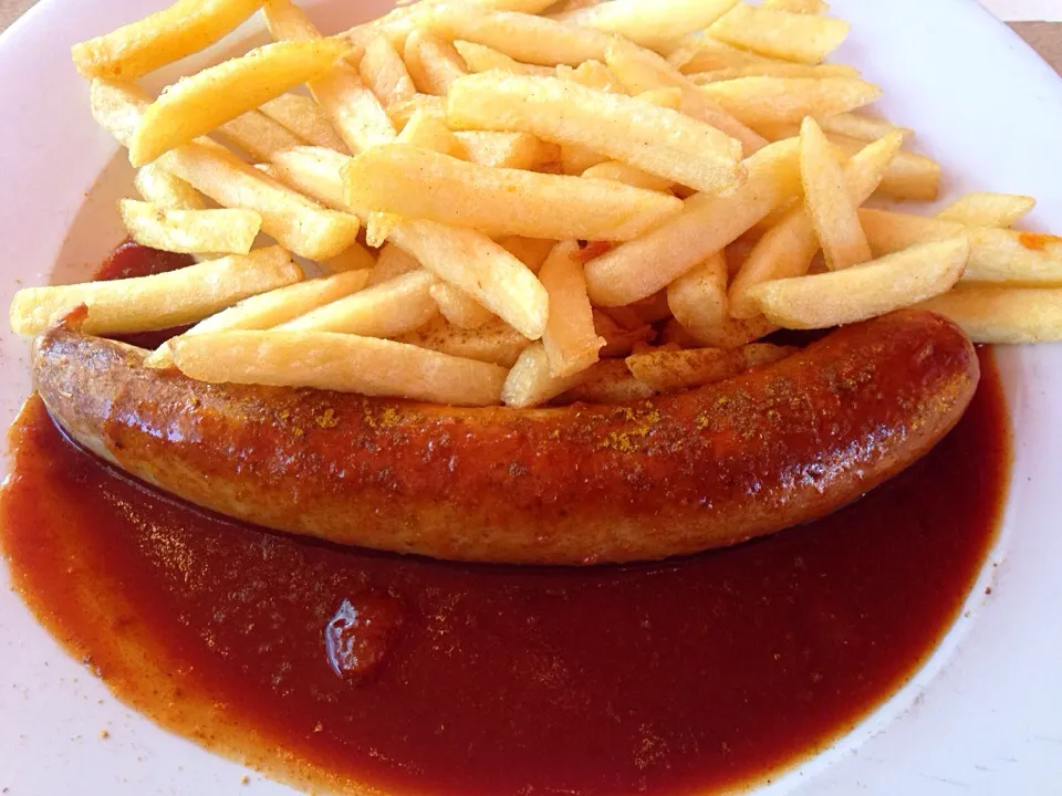 Currywurst mit Pommes|Fujiko Toyohashiさん