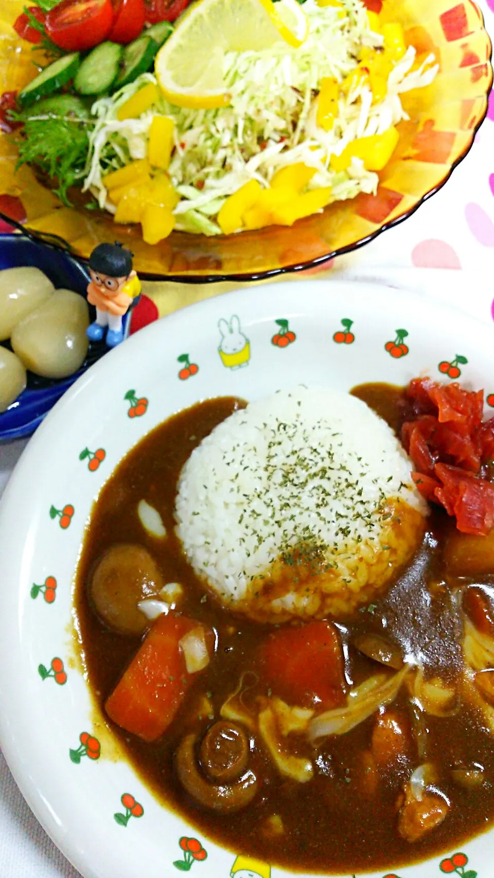 chicken  curry & vegetable  salad ☆|☆Yumi☆さん