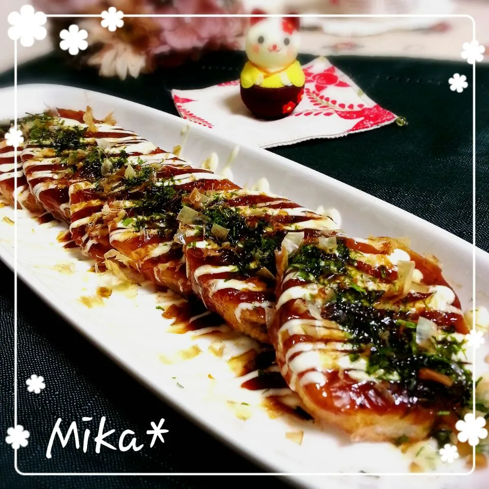 Snapdishの料理写真:チョス ♪さんの✨長芋のお好み焼き風✨|Mika❈さん