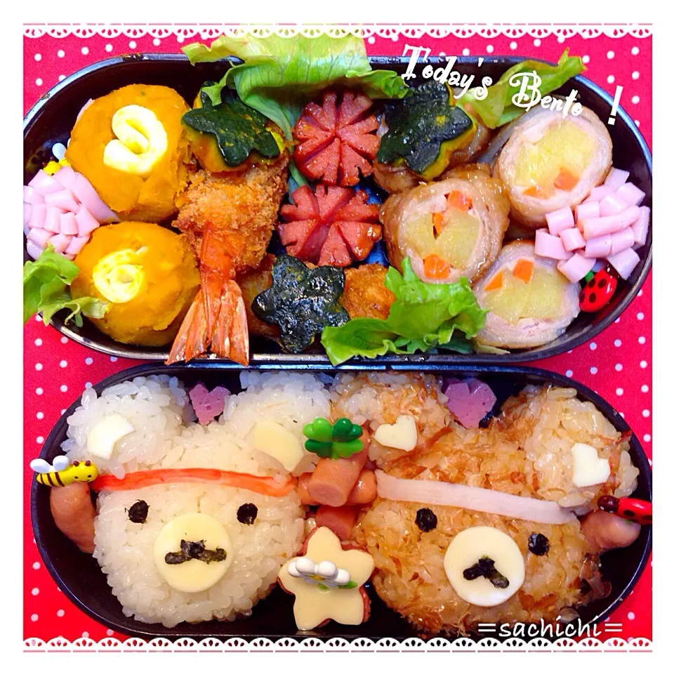 頑張れ！体育祭弁当♪(๑ᴖ◡ᴖ๑)♪|Sachichi♪さん