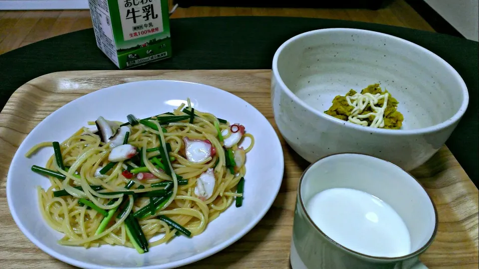 タコのペペロンチーノ|ちぐちさん