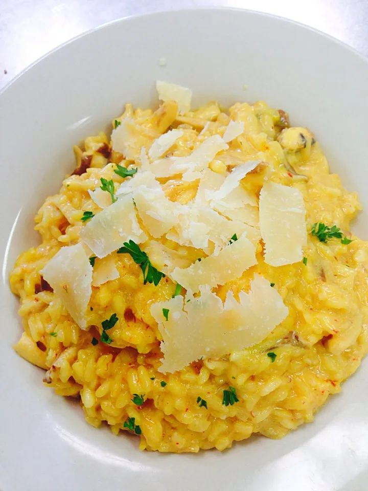 Saffron /risotto|Edgar Rodriguezさん