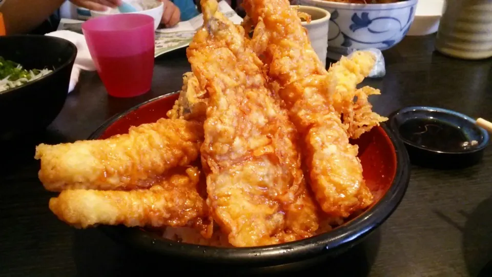 ミックス天丼|さのすけさん