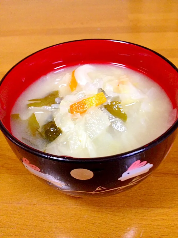 具だくさん味噌汁|まいりさん