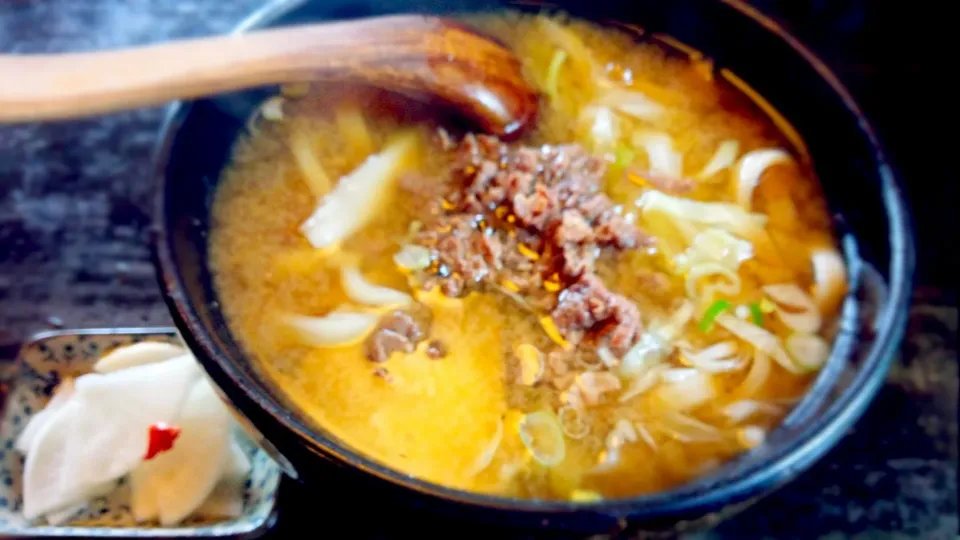 吉田うどん開花の肉うどん|ぎるママさん