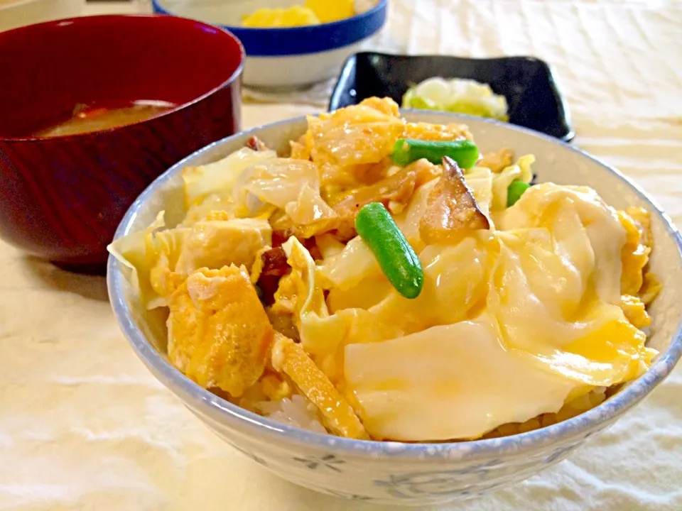 朝ごはんはあり合わせ♪丼|ひかるんさん