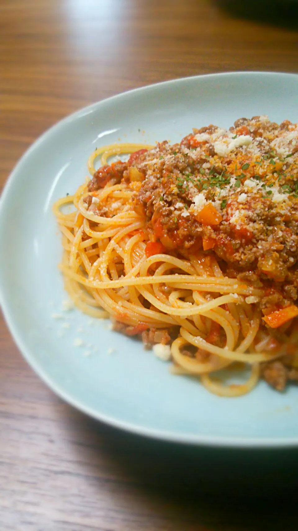 けいちゃん直伝ボローニャ風ミートソースパスタ🍝|たかたれさん