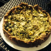 Spinach leek quiche|Supi ☺️さん