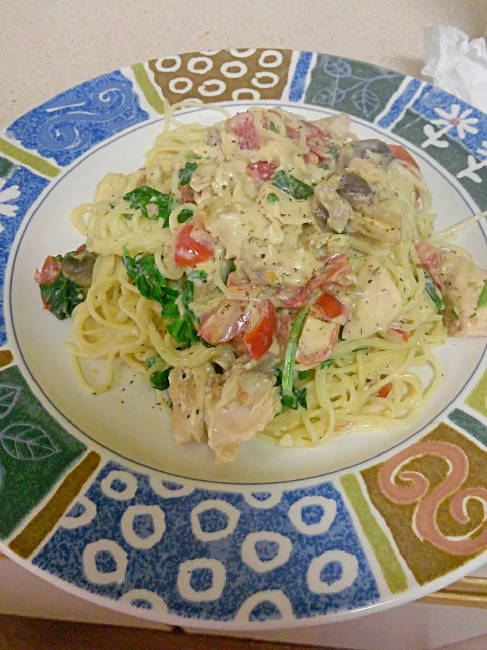 Mediterranean Salmon Pasta|Pepper Pope-Pettisさん