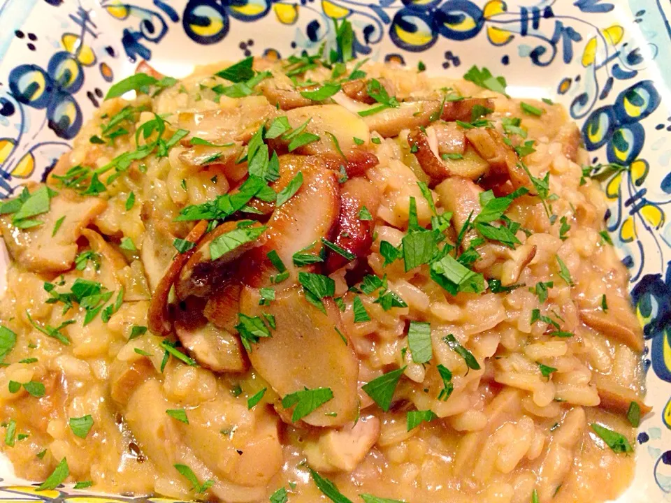 Risotto ai funghi porcini|Fabio  Palmieriさん