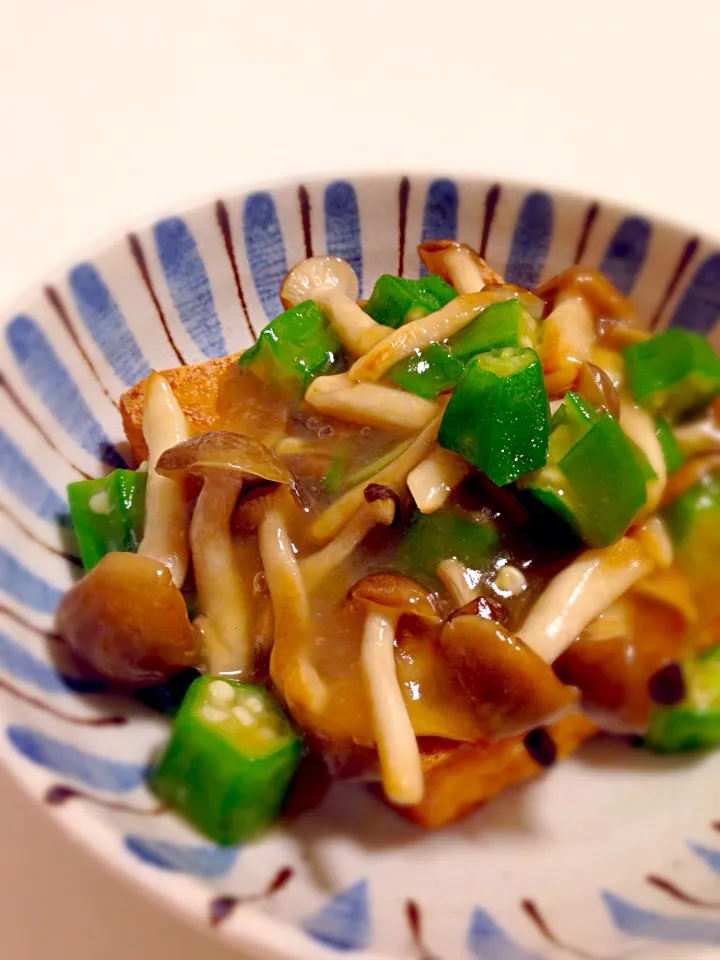 あんかけふわふわお揚げさん|ももっしゅさん