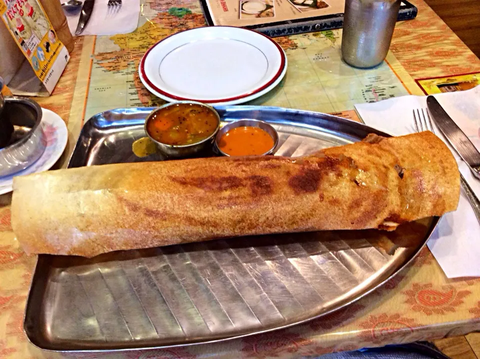 Dosa with Potato Masala Fillings|Jessieさん