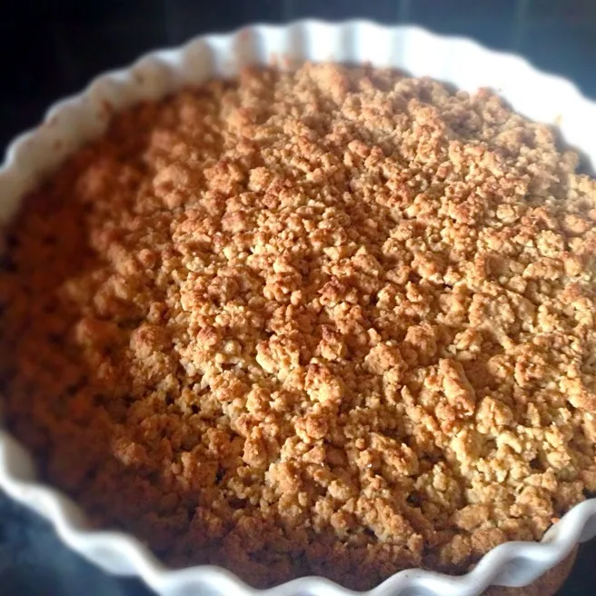 apple crumble pie 🍎|KC Agustinさん