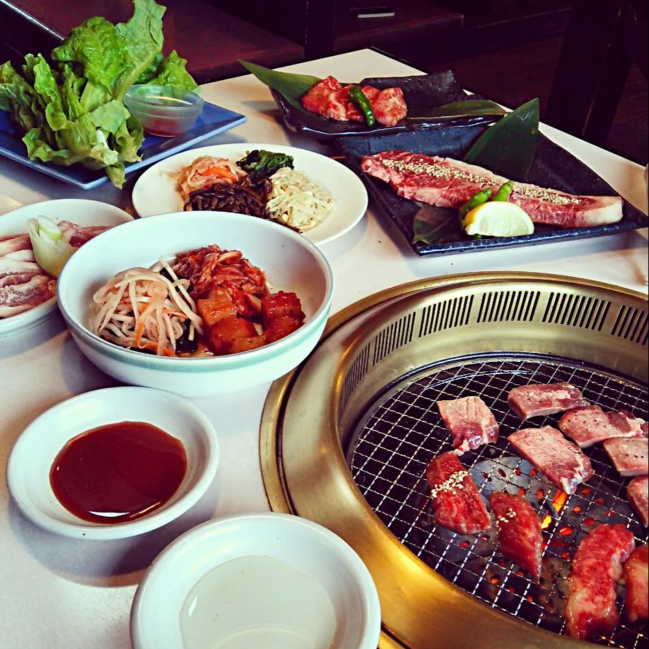 Snapdishの料理写真:長野で食べた信州アルプス牛の焼肉♡お肉が柔らかくて美味しかったぁ～(´∪`*)|Kashimanakitchenさん