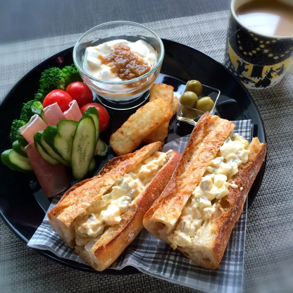 今日の朝ごはん|ぺんぎんさん