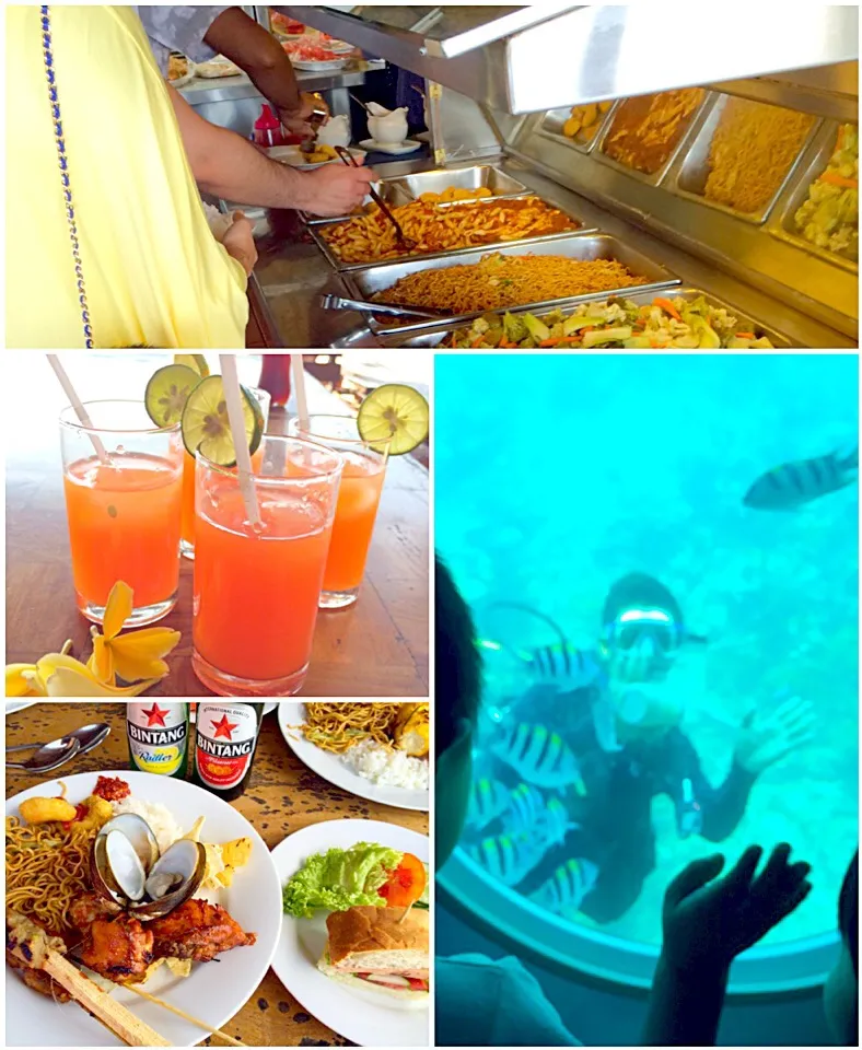 Odyssey Submarine⚓️Lunch buffet🍻ｵﾃﾞｯｾｲｻﾌﾞﾏﾘﾝ･ﾗﾝﾁﾋﾞｭｯﾌｪ|🌈Ami🍻さん