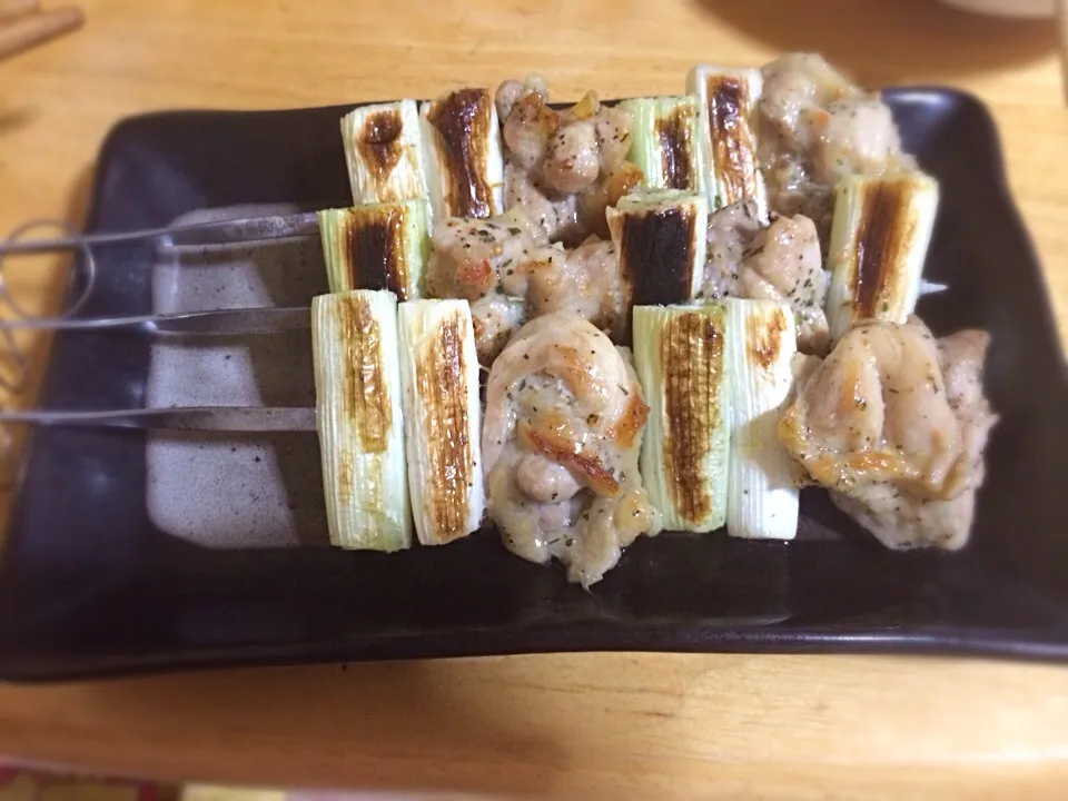 Negima(chicken and long onion)yakitori|aiko takagiさん