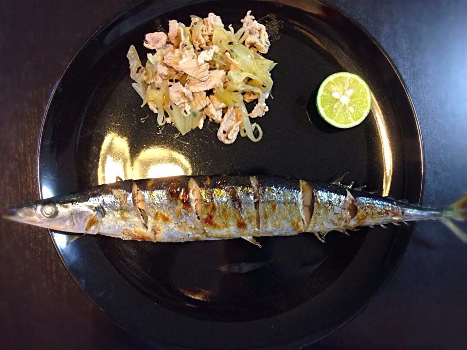 Snapdishの料理写真:秋刀魚♪|camille nelsonさん