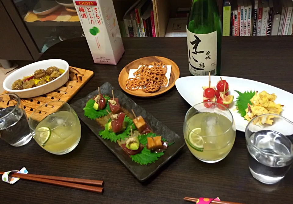 Snapdishの料理写真:家飲み！|翔子さん