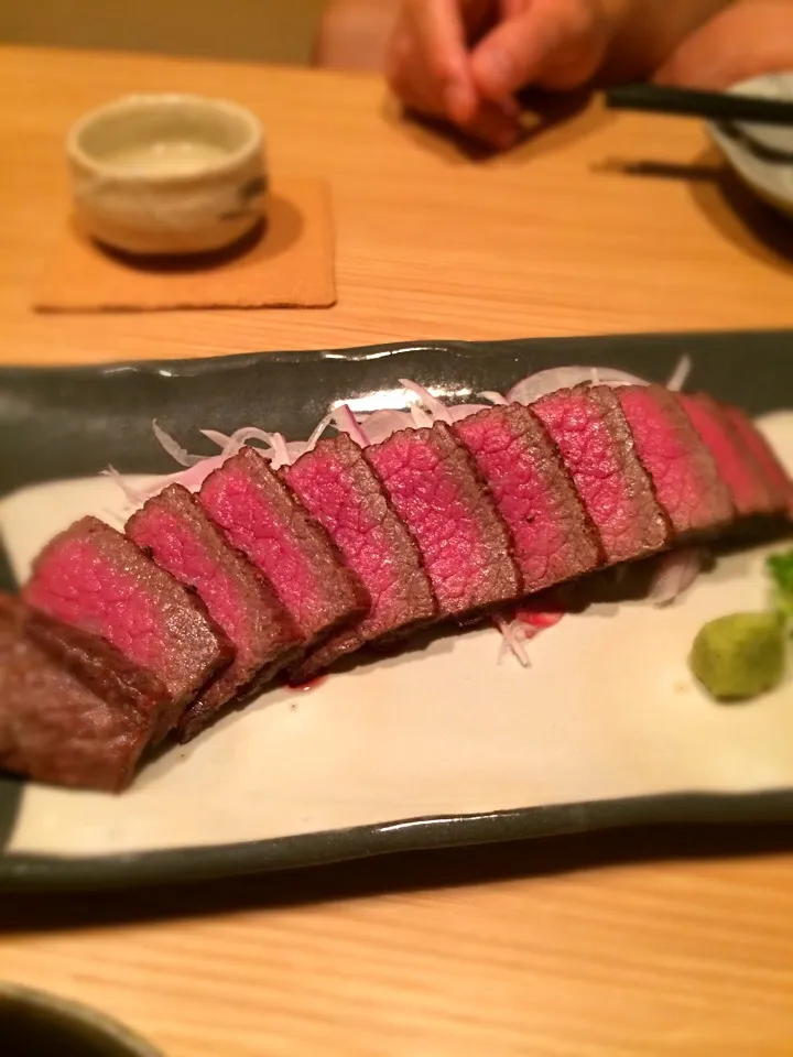尾崎牛の岩塩焼き|Nozomiさん