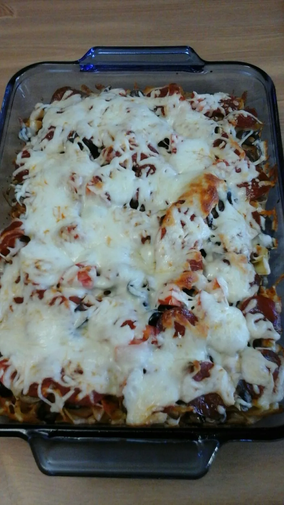 pepperoni pizza bake|Lori Beardさん