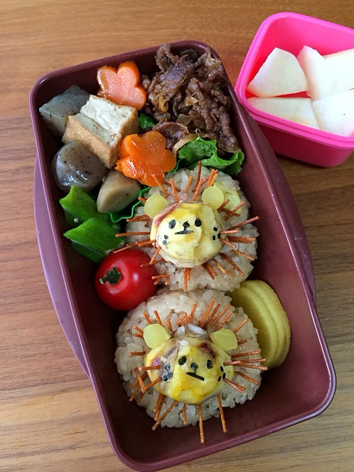 栗のライオン弁当|manacocoさん