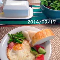 Snapdishの料理写真:朝ごはん 2014・9・17