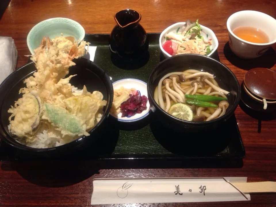 小海老天丼うどん|to-takeさん