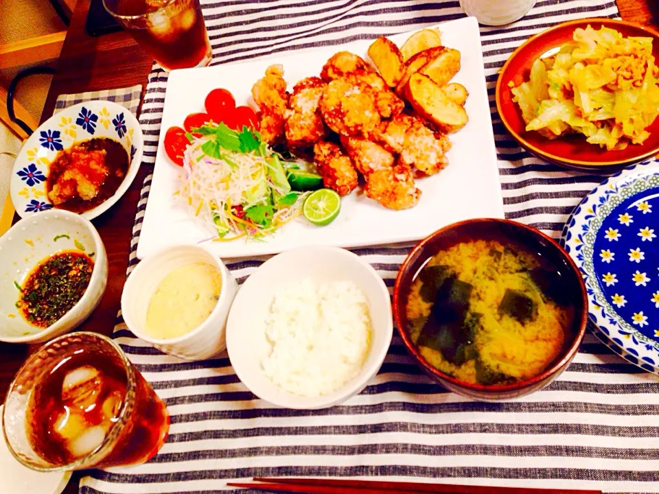 唐揚げ！晩御飯|Shiori Kobayashiさん