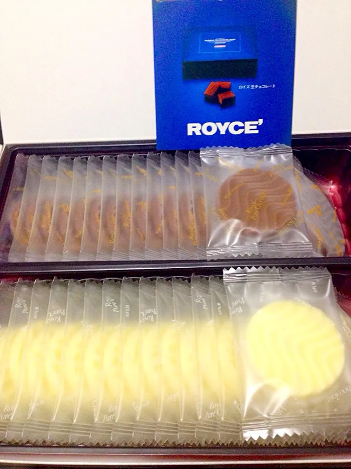 ROYCE'のミルクチョコレート❤︎独り占めの予定😁|ちなみんさん