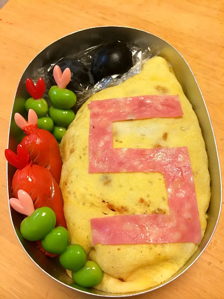 オムライス弁当|ふくながさん