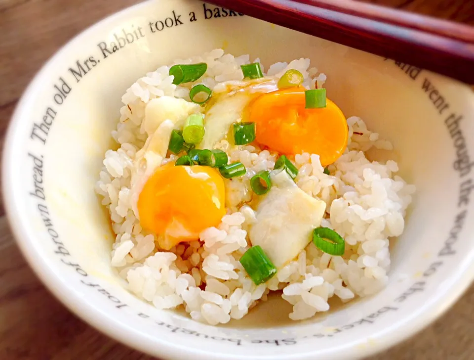 温泉卵かけご飯|Sandy Miao Mitamuraさん