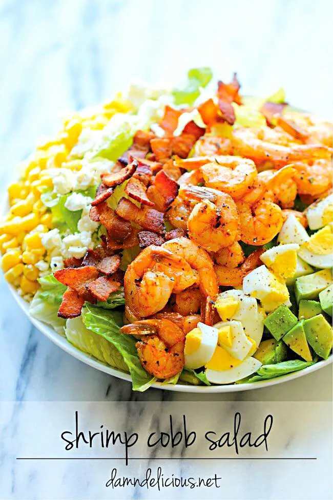 Snapdishの料理写真:Looks 😋 Tasty Salad Ideas Shrimp Cobb Salad #Salad|Alisha GodsglamGirl Matthewsさん