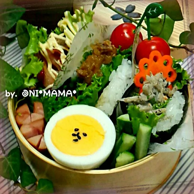 娘の弁当|ONI*MAMA*さん