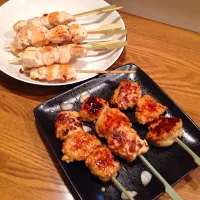 焼き鳥とつくね串|ストライクイーグルさん