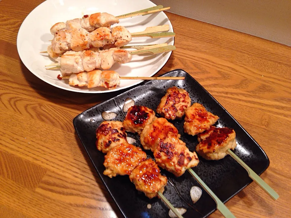 焼き鳥とつくね串|ストライクイーグルさん