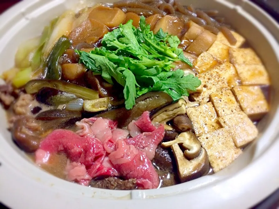 Snapdishの料理写真:SUKIYAKI|Cyhenさん