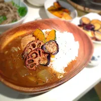 Snapdishの料理写真:冬瓜と鶏手羽のスープカレー|田口美礼さん