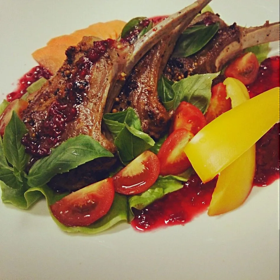 Special my original dish
Cranberry sauce lamb chop|roseさん