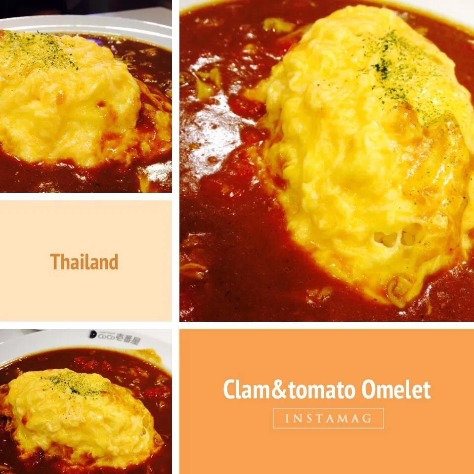 Clam&tomato omelet curry|anakin ninphilさん