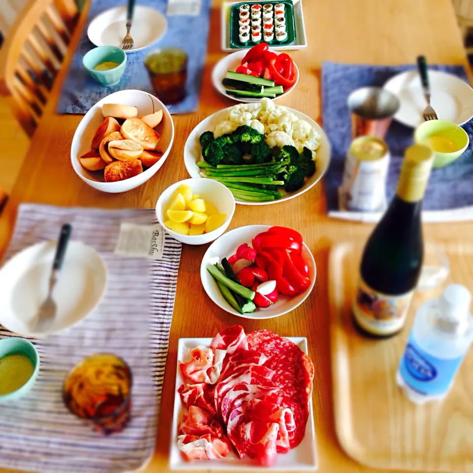 Bagna cauda and etc. Lunch gethering 🍴|yeluさん