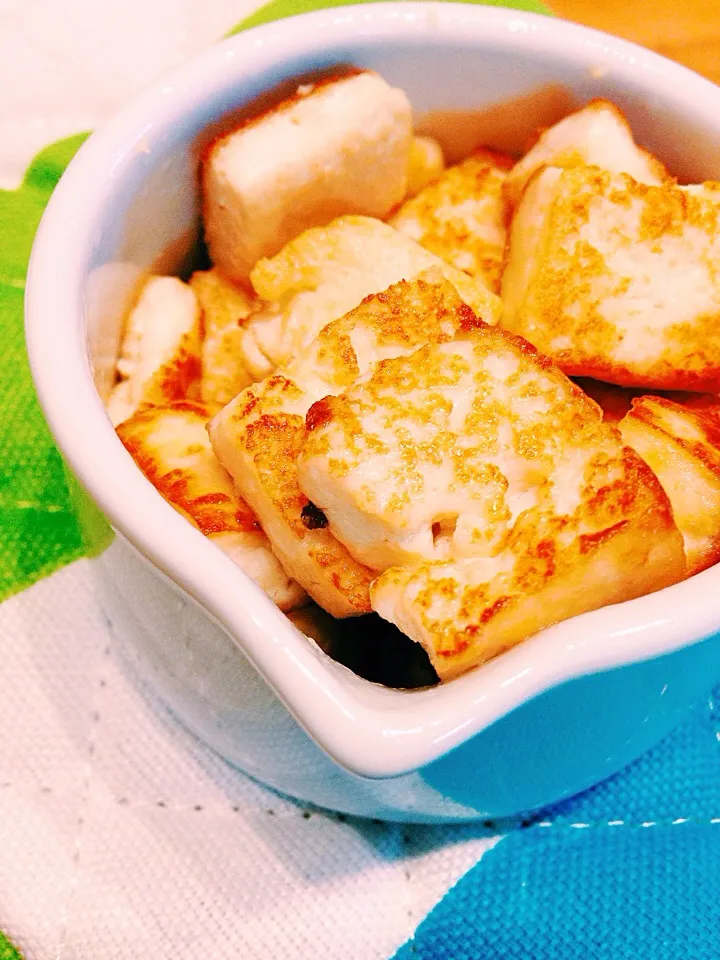 Baked vegan tofu cheese #vegan|Leahさん