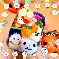 Happy Halloween弁当👻💗