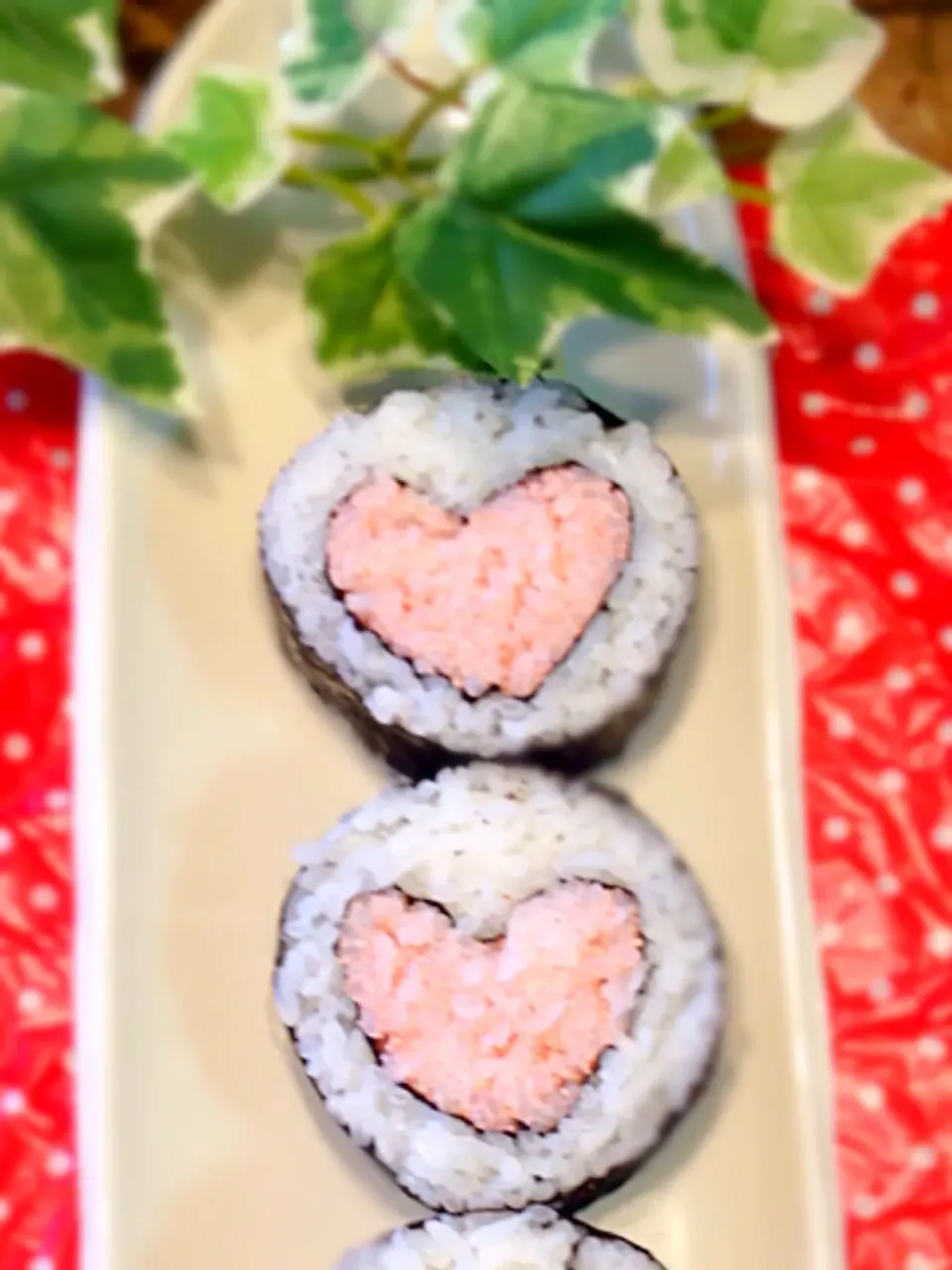『ハート』巻き寿司|DECO-HANA(旧:デコ巻きスタジオHANA)さん