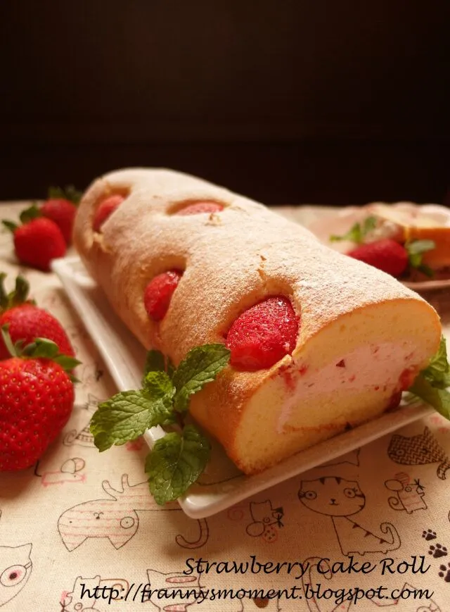 Strawberry cake roll|Frannyさん