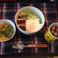 Snapdishの料理写真:ロコモコ丼|＼(^o^)／さん