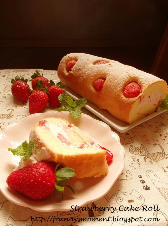 Strawberry cake roll|Frannyさん