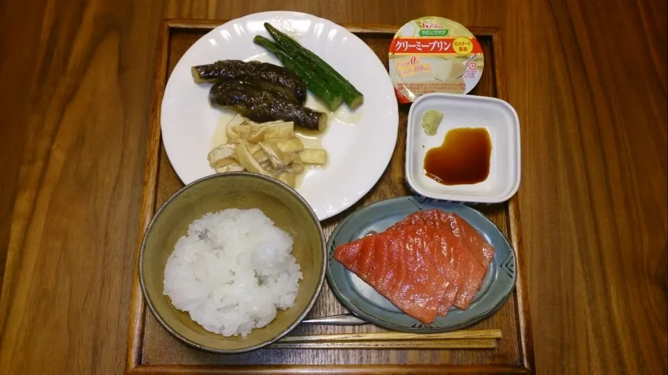 本日の父の晩御飯、透析食。|Yoshieさん