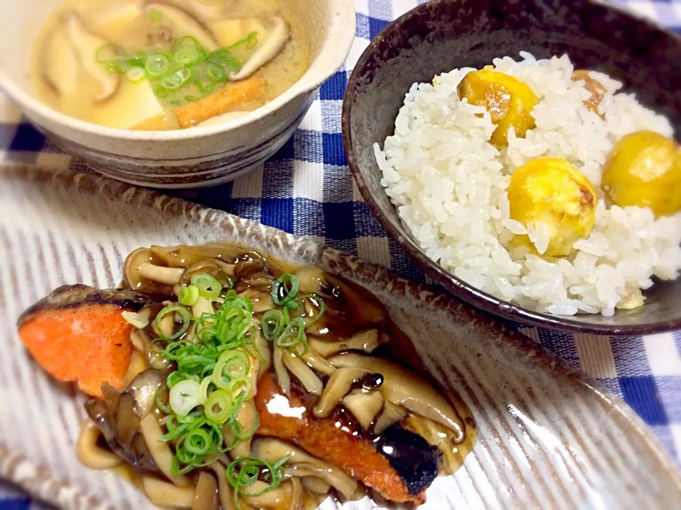 秋の和定食|よっしーさん